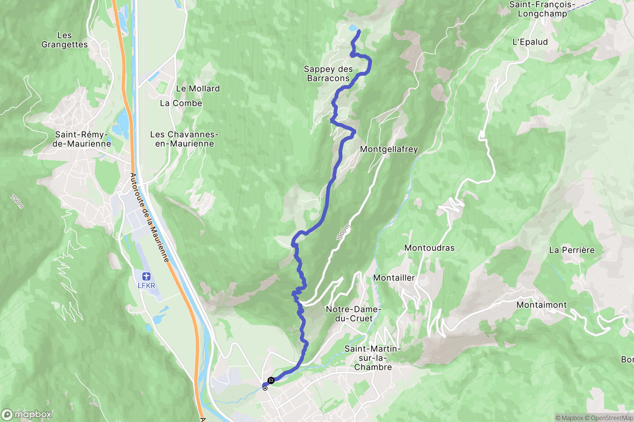 La Chambre: routekaart voor buitenactiviteiten - France