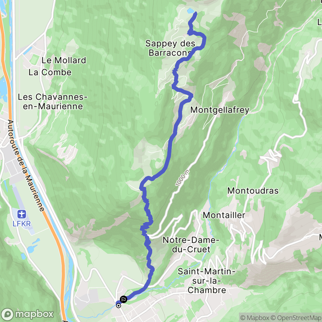 La Chambre: routekaart voor buitenactiviteiten - France