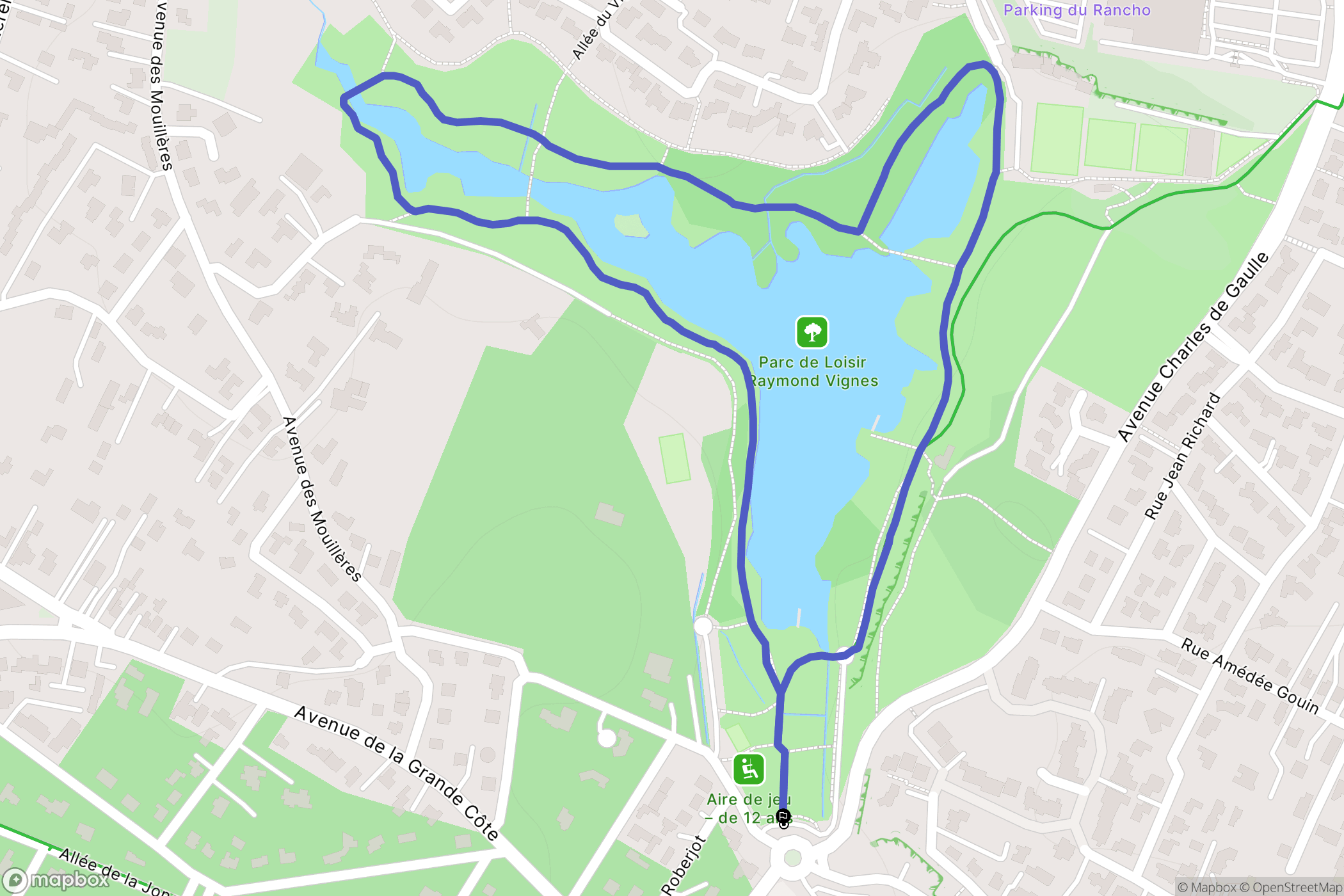 Saint-Palais-sur-Mer : carte du parcours de randonnée - France