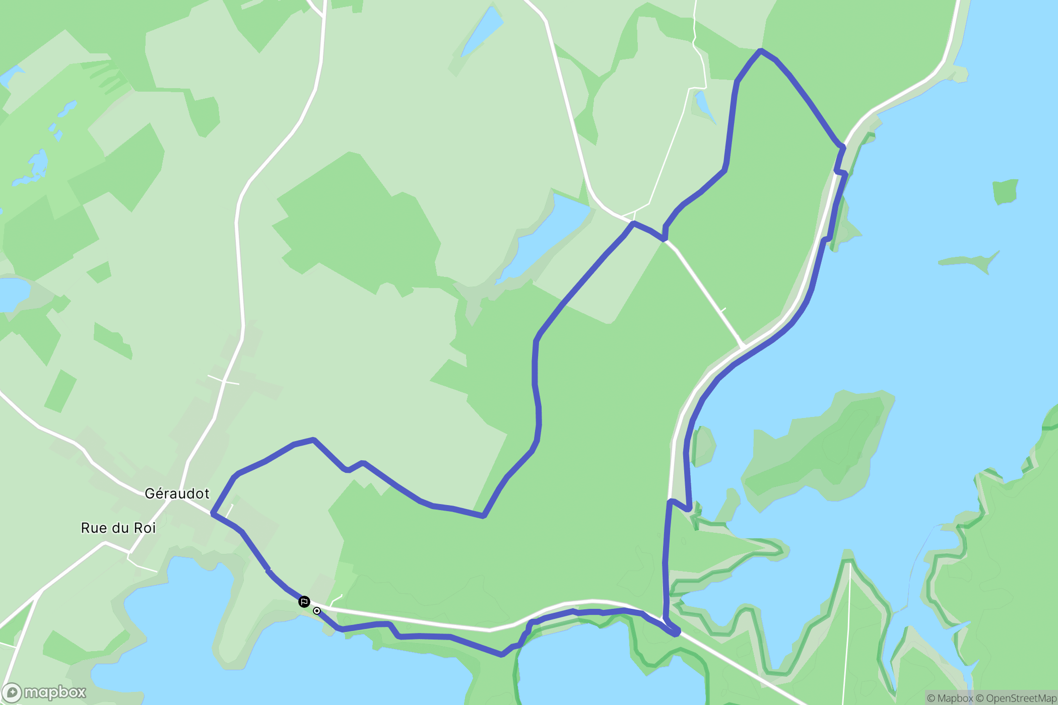 Géraudot: routekaart voor buitenactiviteiten - France