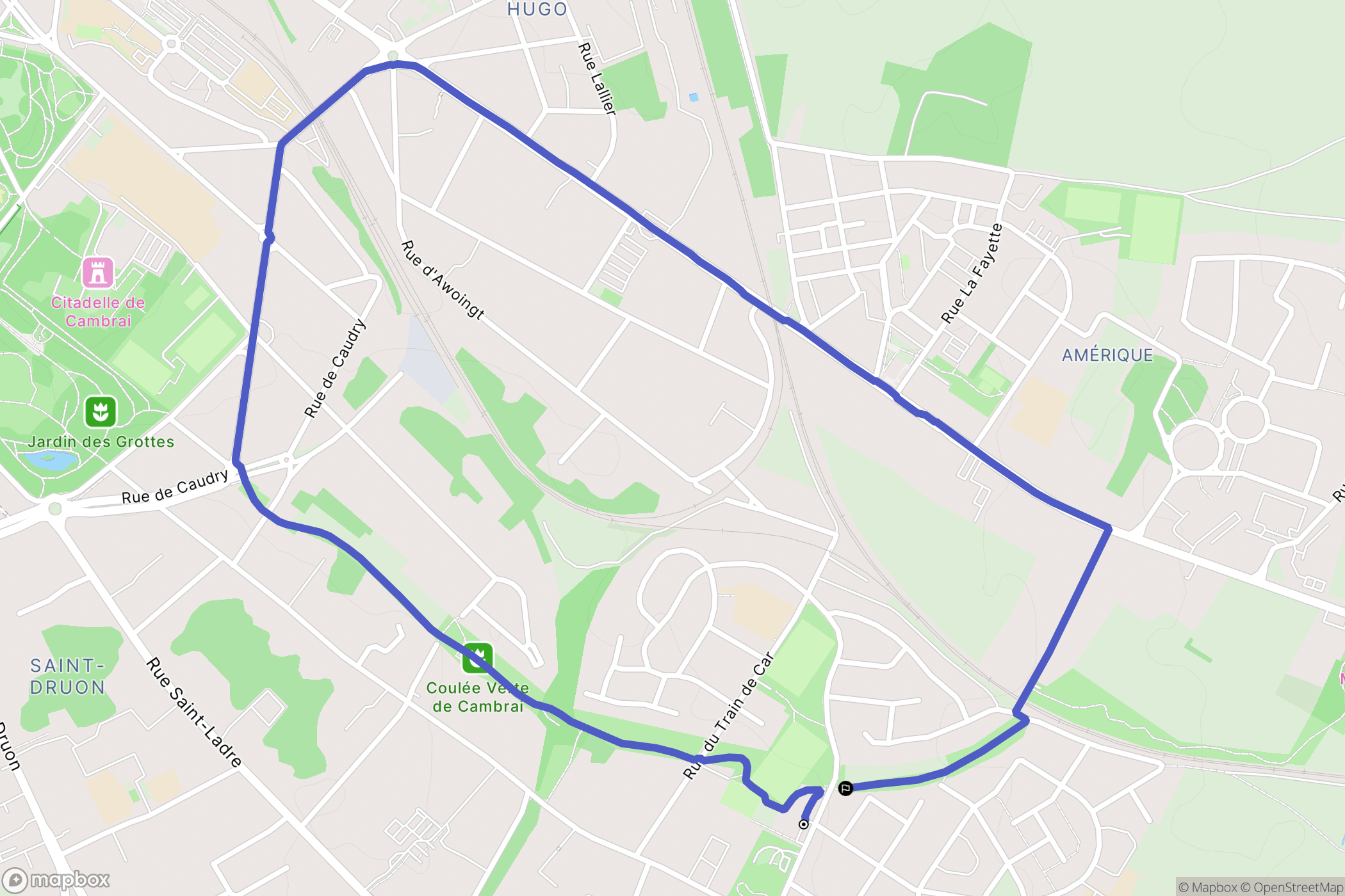 Cambrai: routekaart voor buitenactiviteiten - France