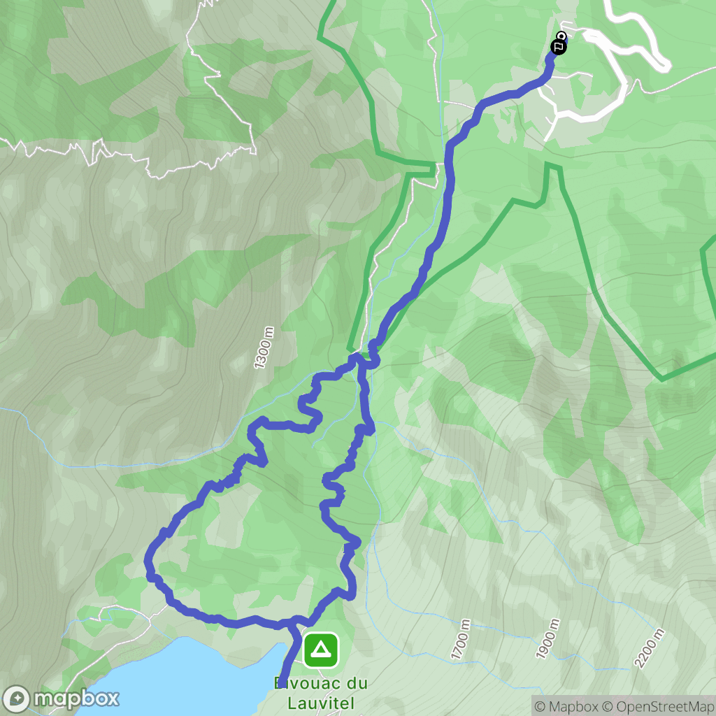 Les Deux Alpes: routekaart voor buitenactiviteiten - France
