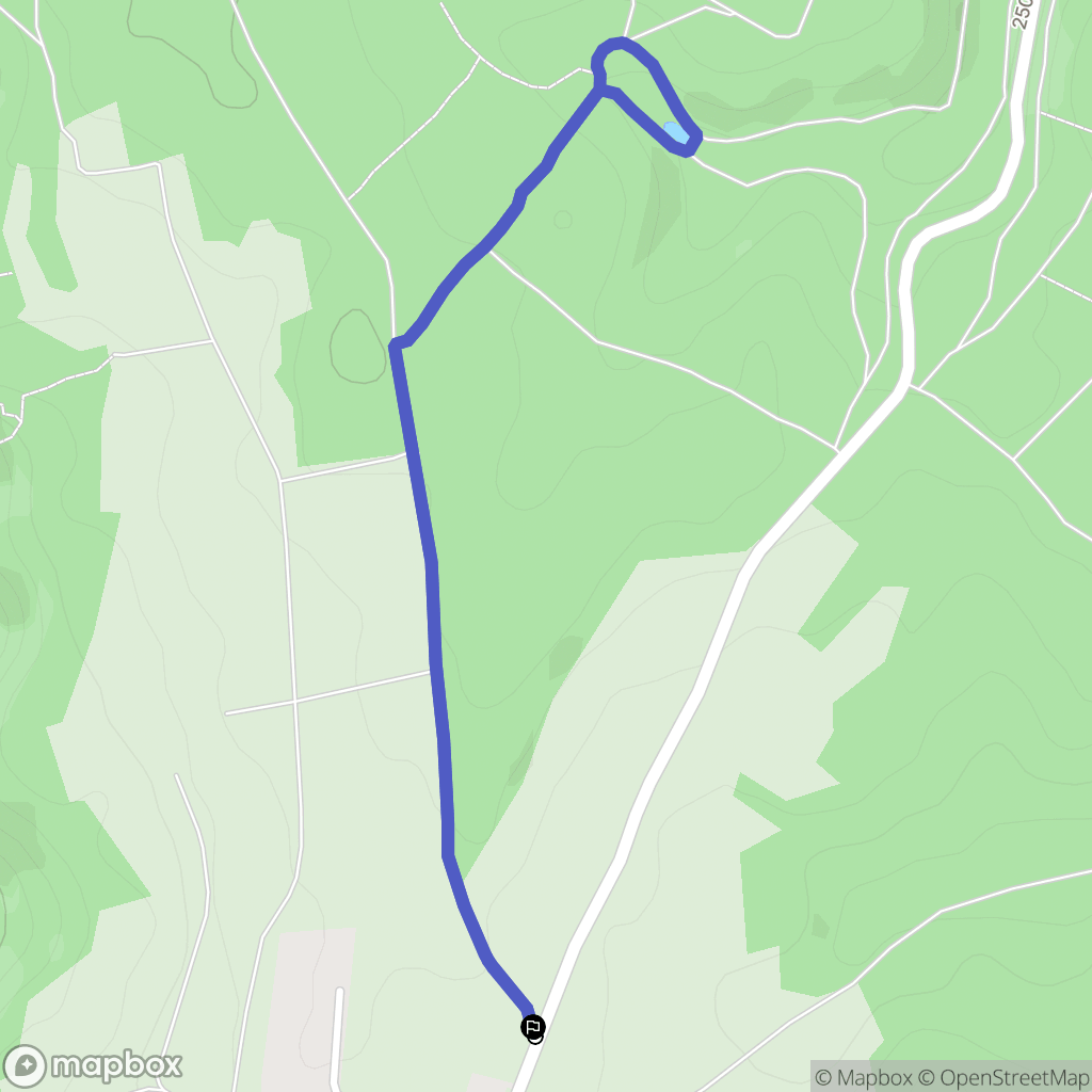 Aiglemont : carte du parcours de randonnée - France