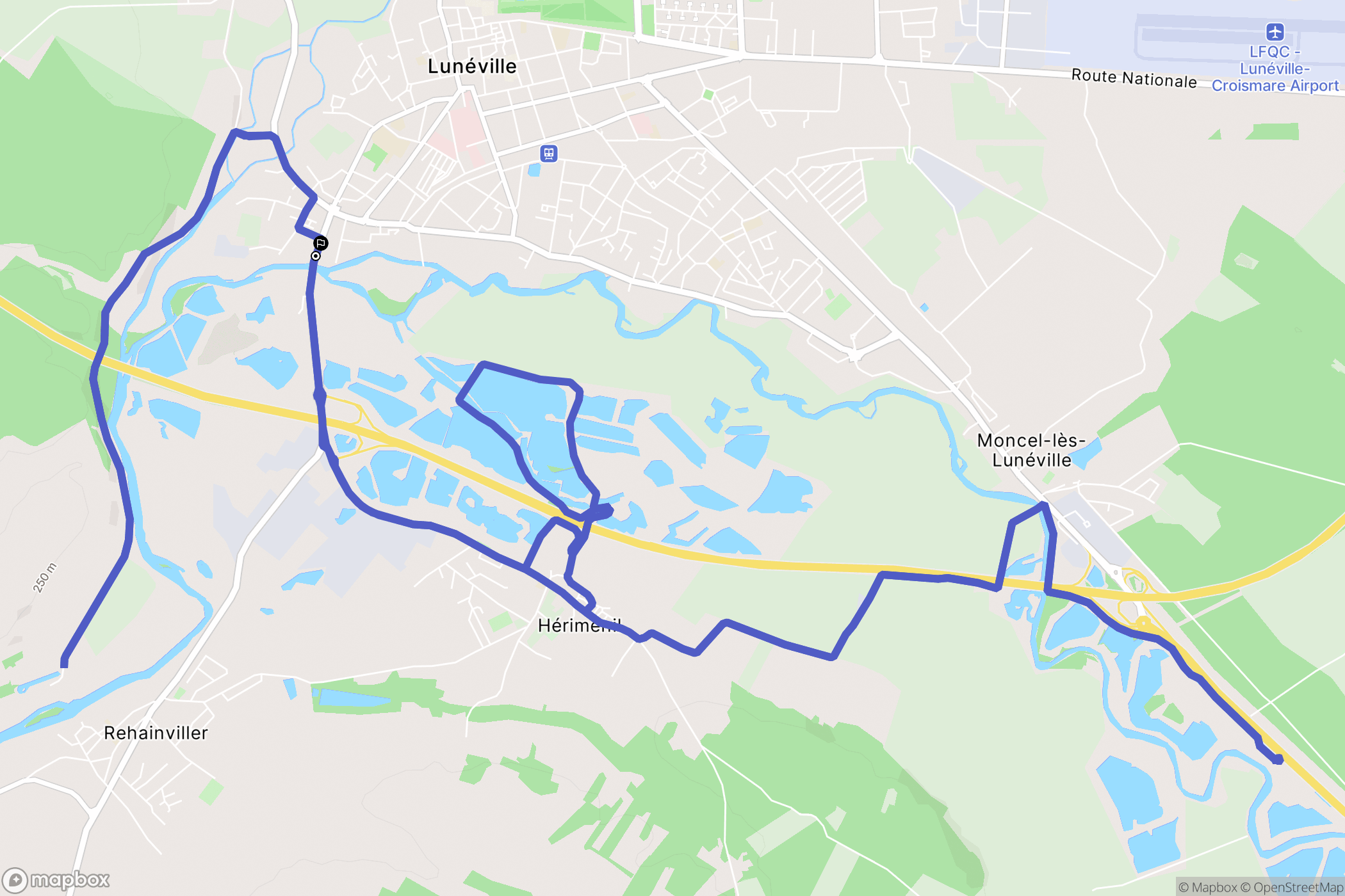 Lunéville: routekaart voor buitenactiviteiten - France