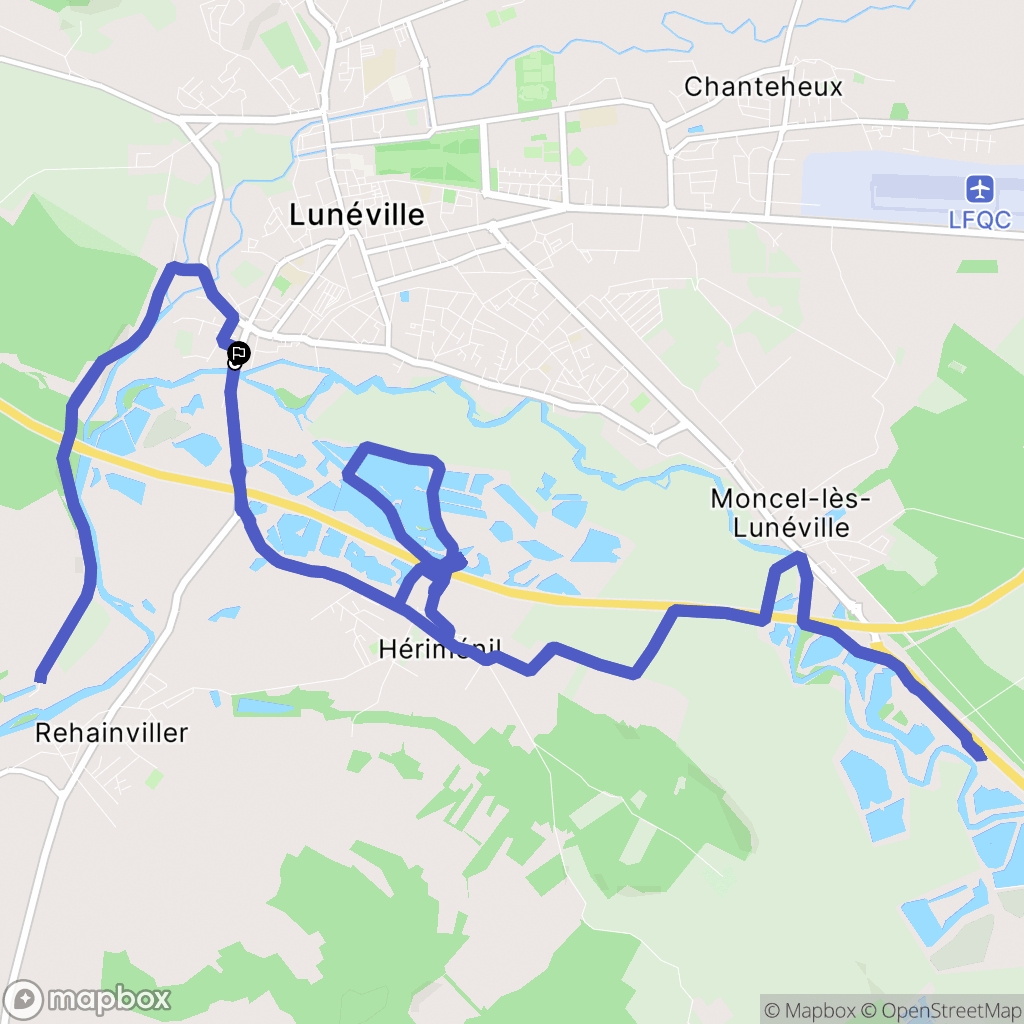 Lunéville: routekaart voor buitenactiviteiten - France