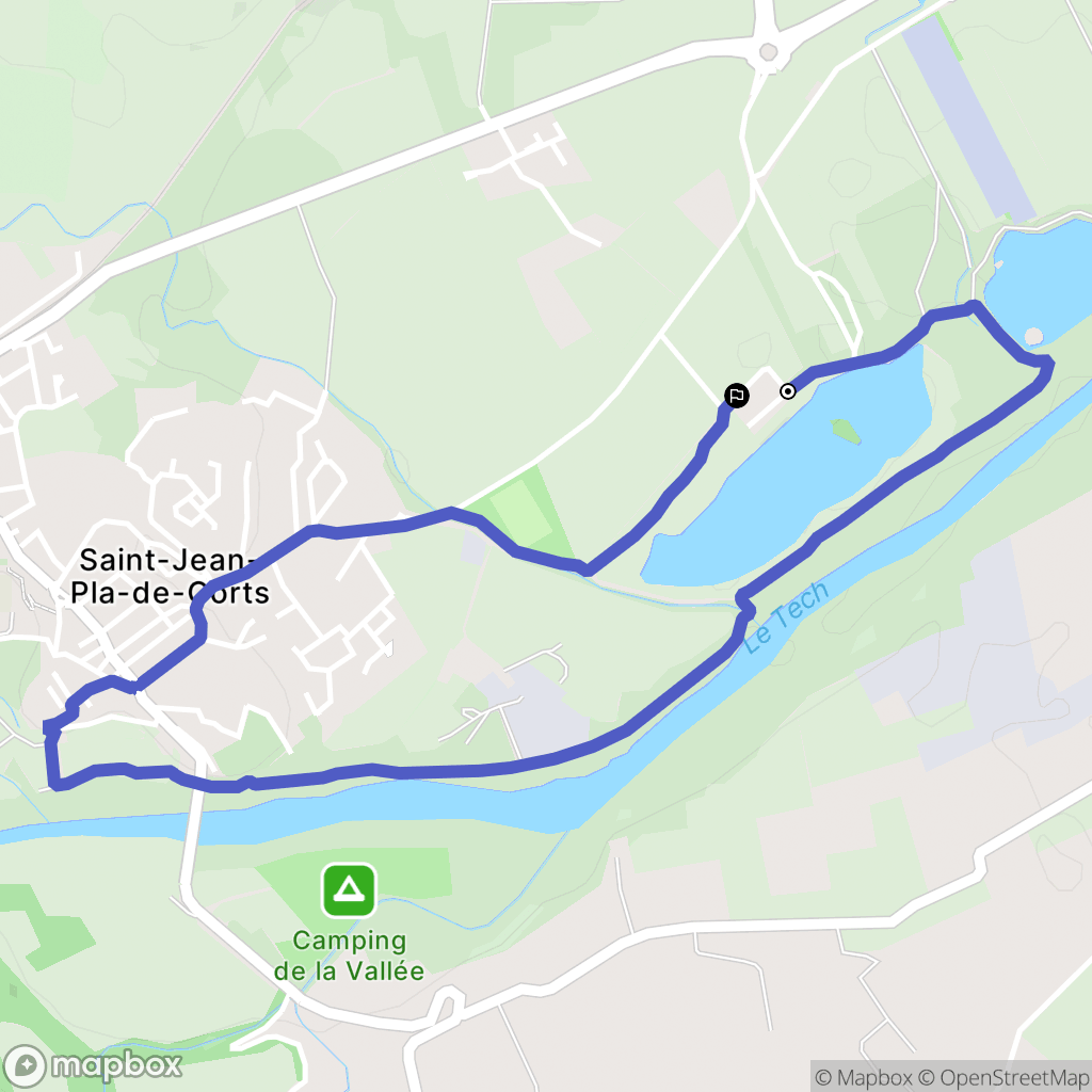 Saint-Jean-Pla-de-Corts: routekaart voor buitenactiviteiten - France