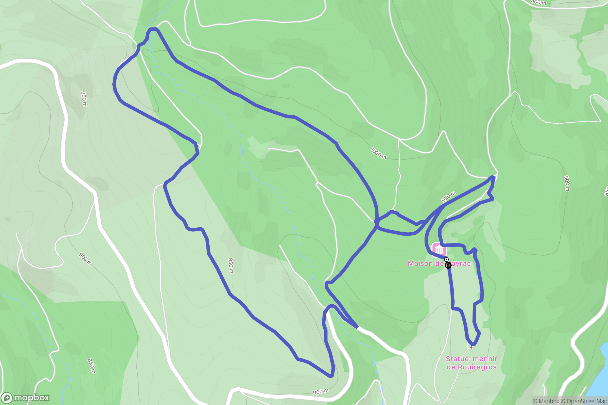 Nages: routekaart voor buitenactiviteiten - France