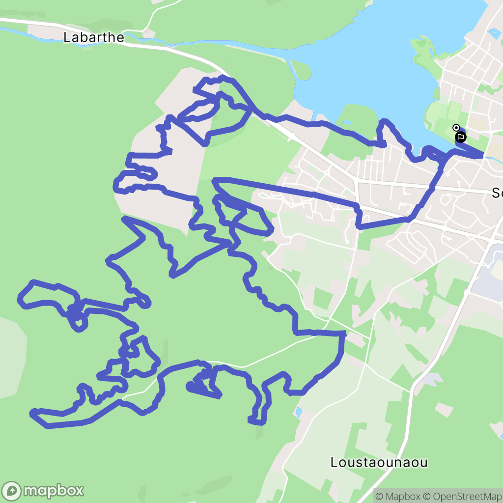 Soustons: routekaart voor buitenactiviteiten - France