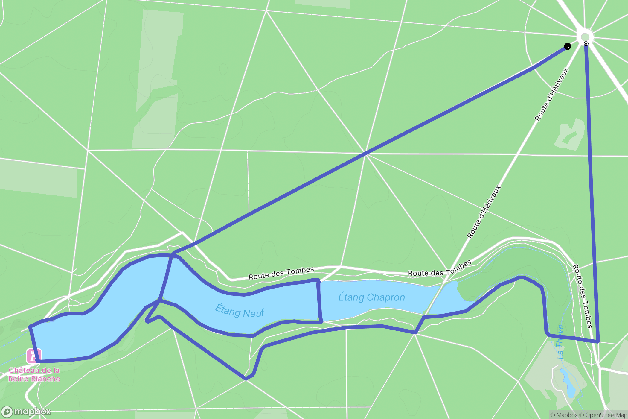 Chantilly: routekaart voor buitenactiviteiten - France