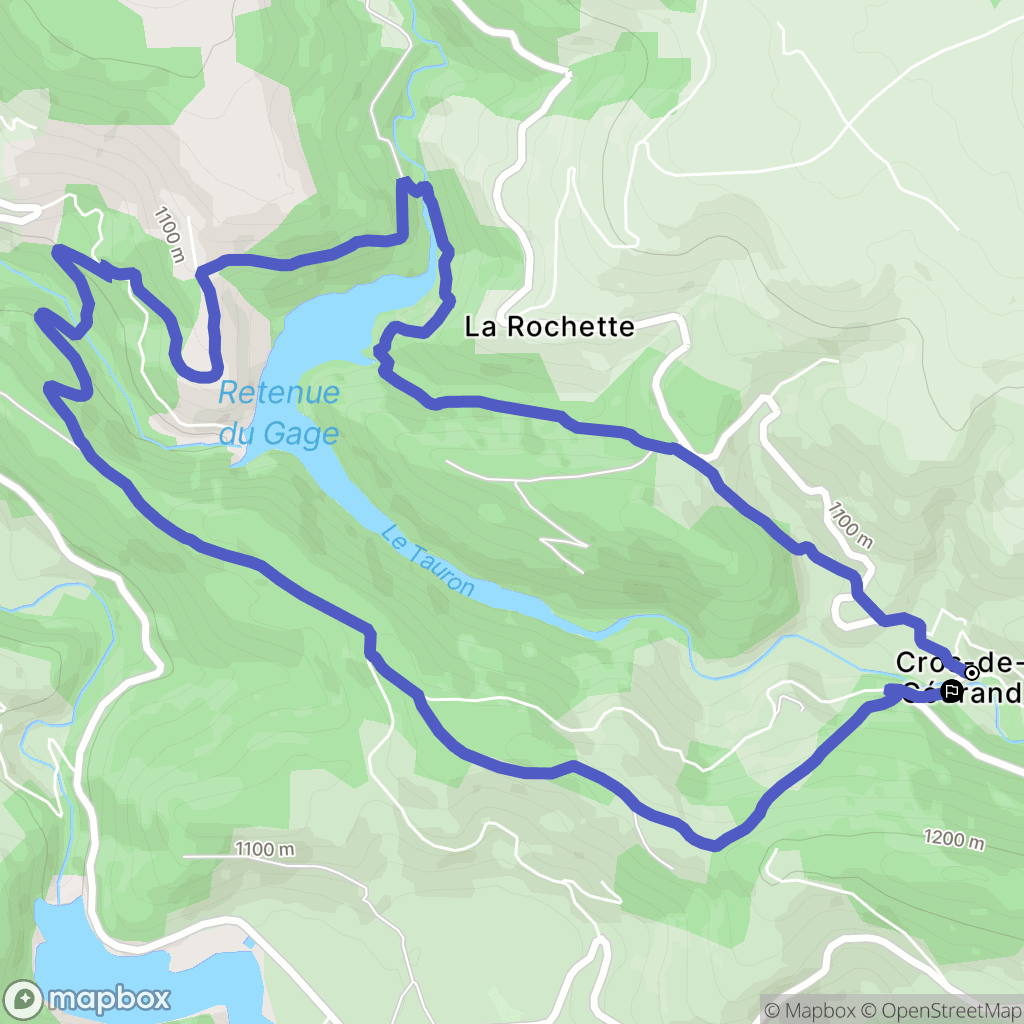 Cros-de-Géorand: routekaart voor buitenactiviteiten - France