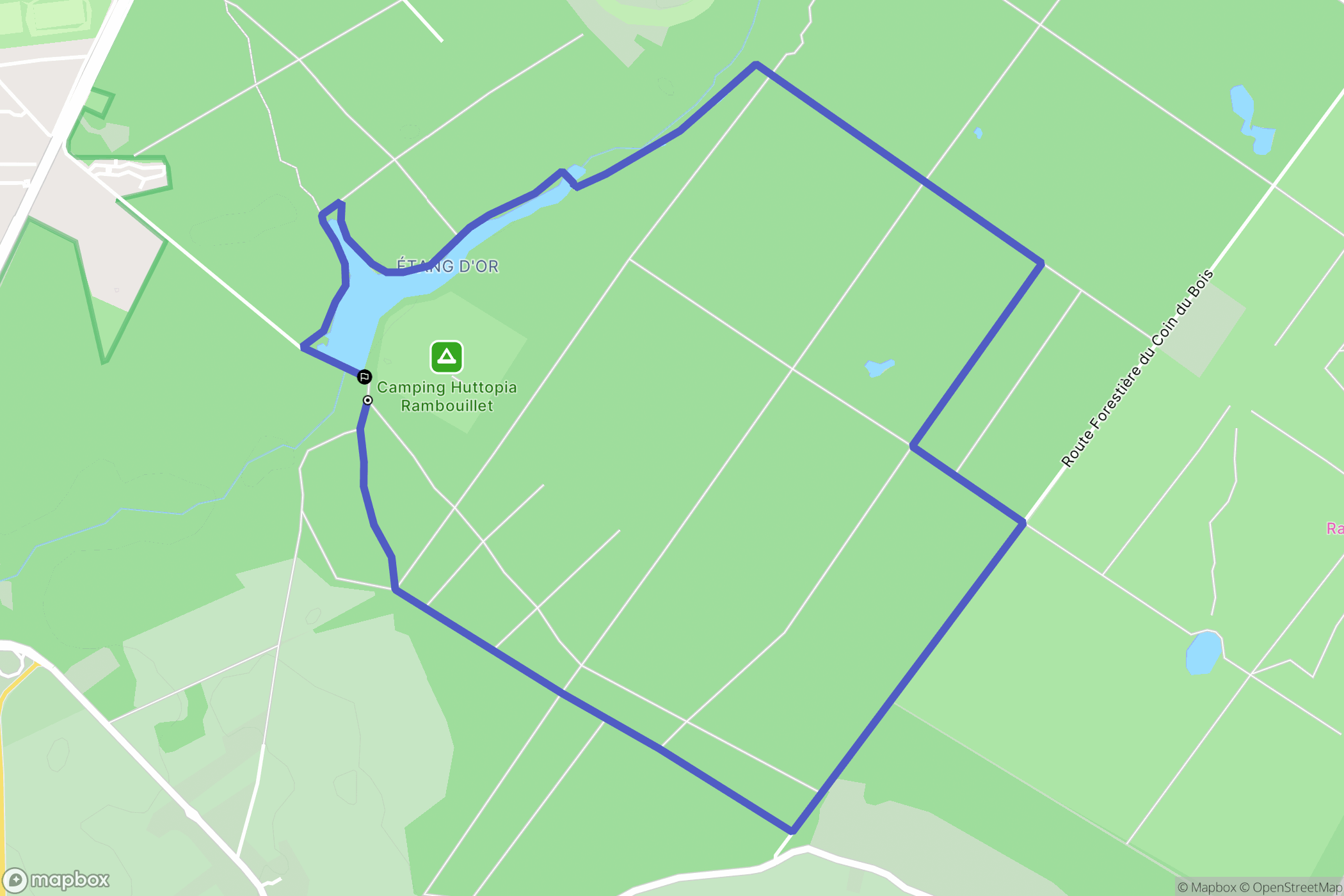Rambouillet: routekaart voor buitenactiviteiten - France
