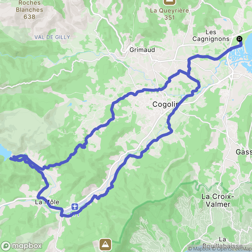 Grimaud: routekaart voor buitenactiviteiten - France
