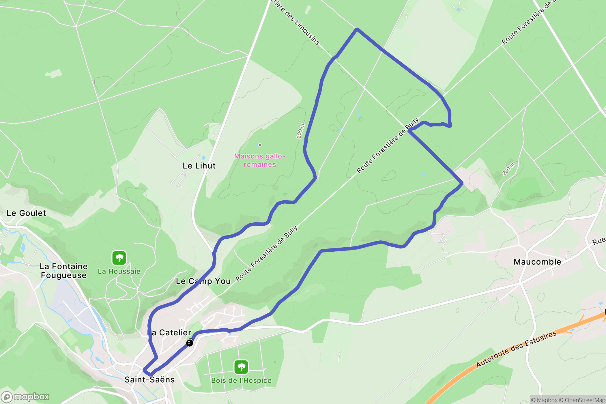Saint-Saëns: routekaart voor buitenactiviteiten - France