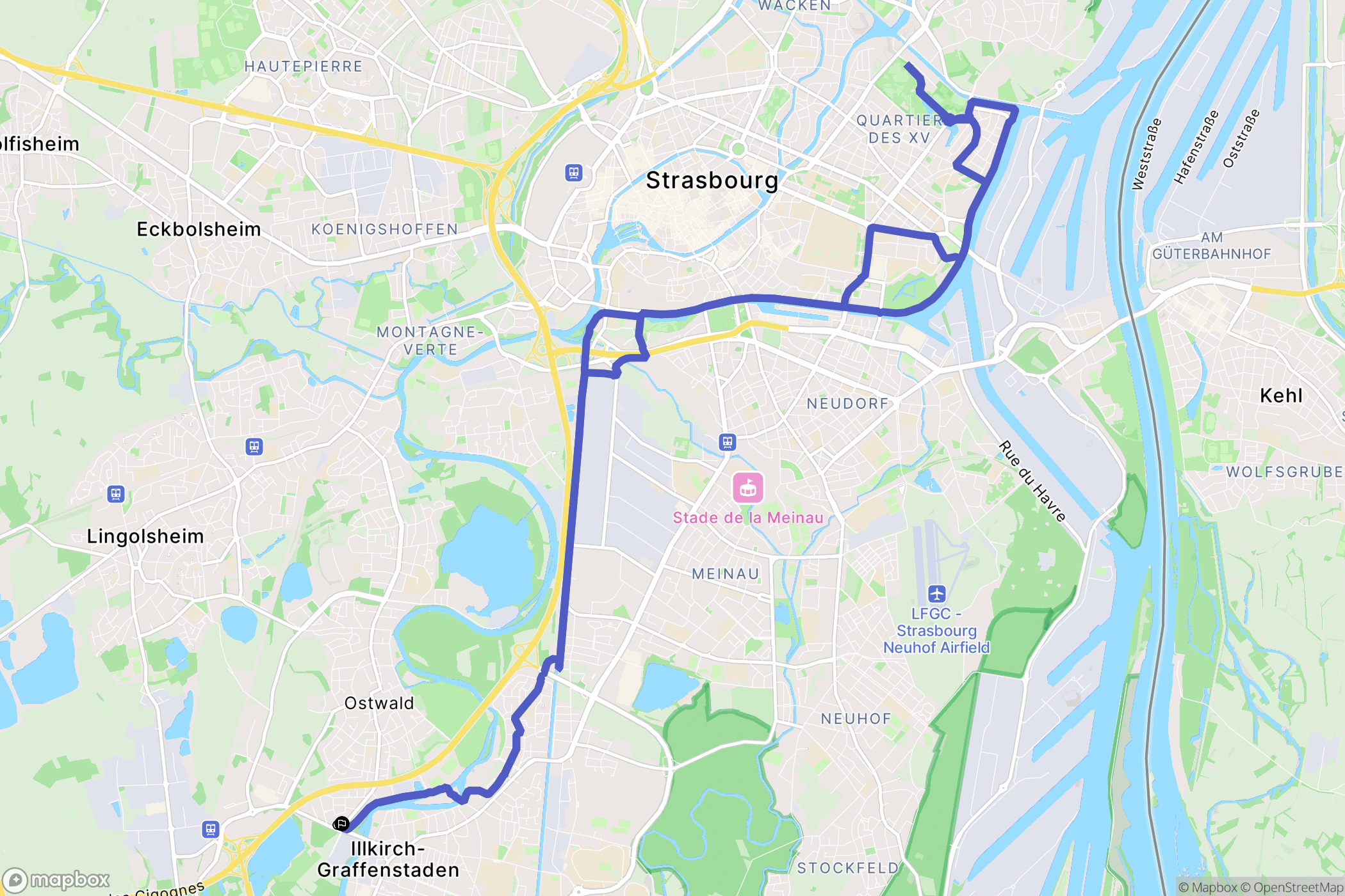 Ostwald: routekaart voor buitenactiviteiten - France