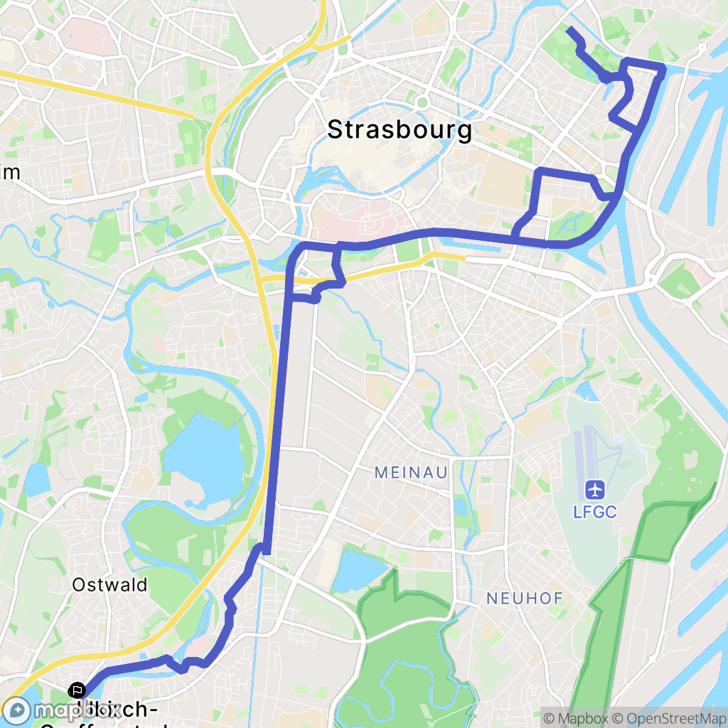 Ostwald: routekaart voor buitenactiviteiten - France