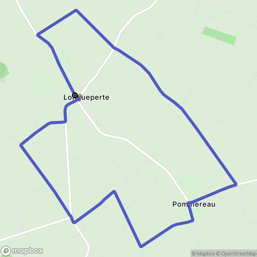 Saint-Hilaire-sous-Romilly : carte du parcours de randonnée - France