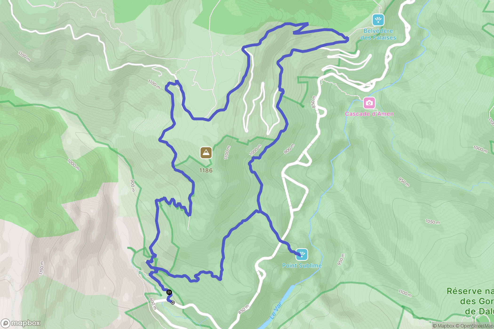 Guillaumes: routekaart voor buitenactiviteiten - France