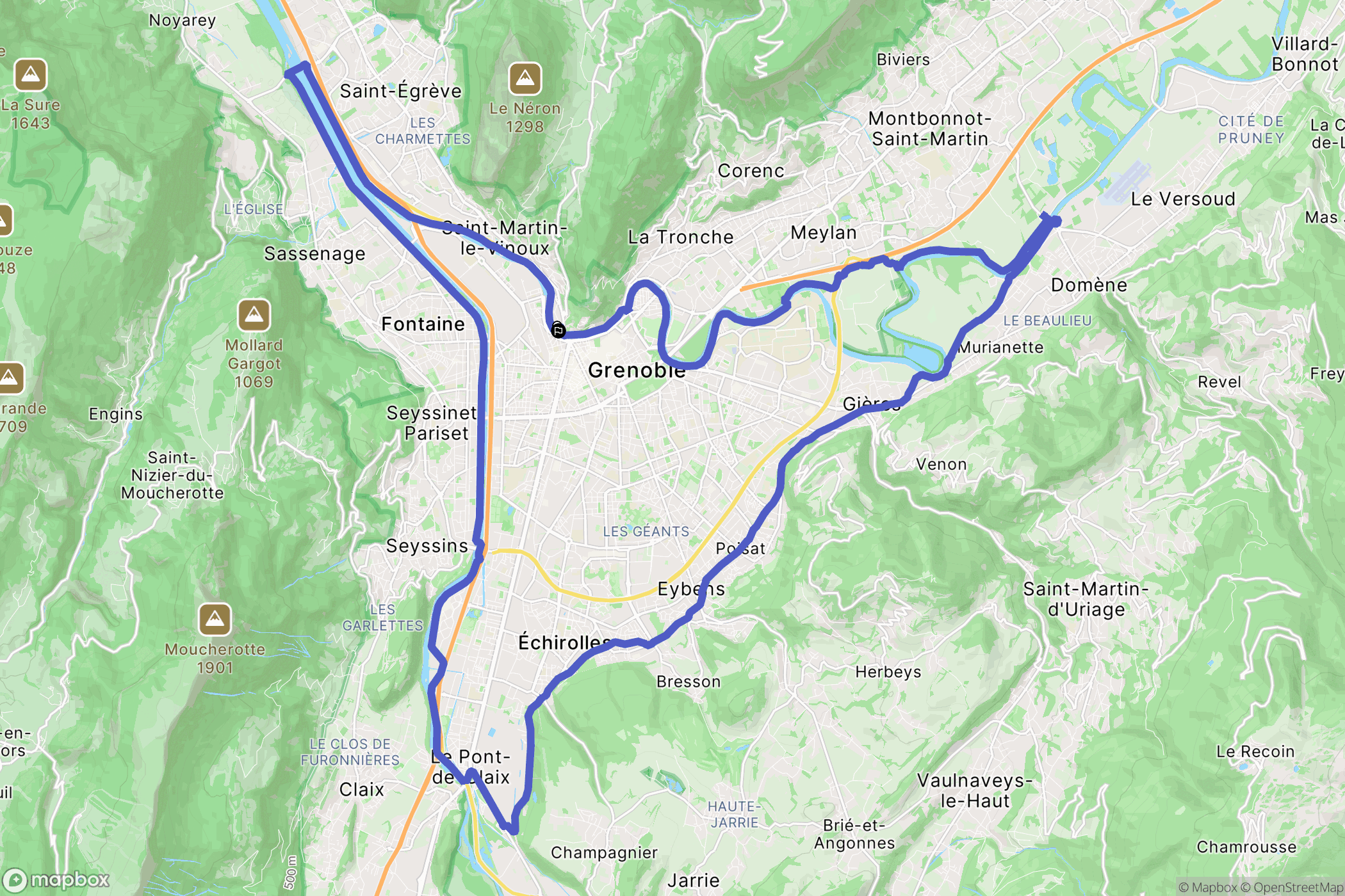 Grenoble: routekaart voor buitenactiviteiten - France