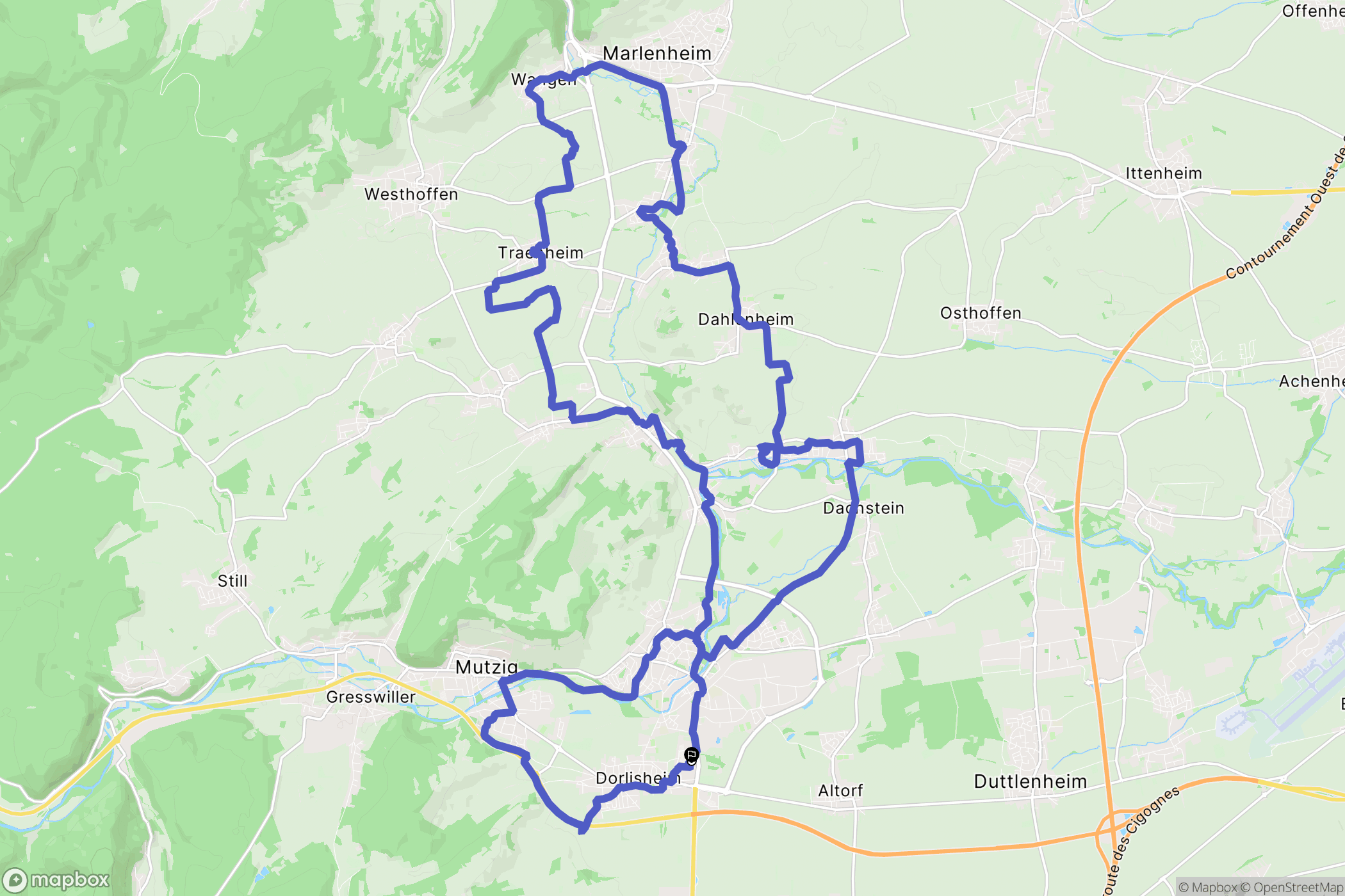 Dorlisheim: routekaart voor buitenactiviteiten - France