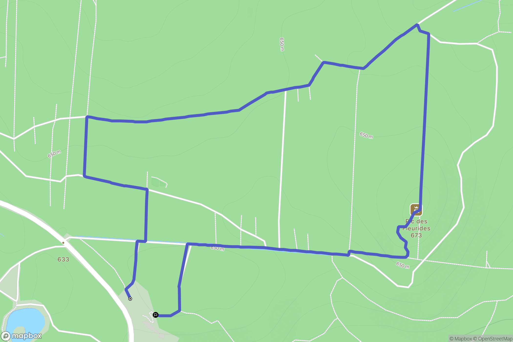 Sallèdes: routekaart voor buitenactiviteiten - France