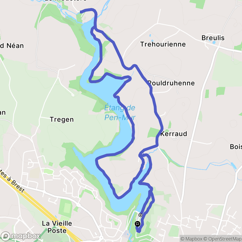 Muzillac: routekaart voor buitenactiviteiten - France