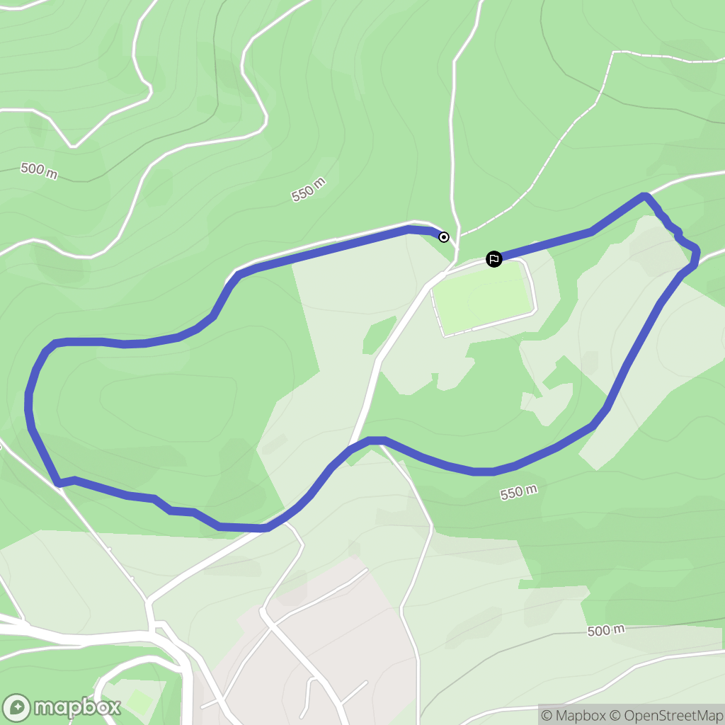 Grendelbruch : carte du parcours de randonnée - France