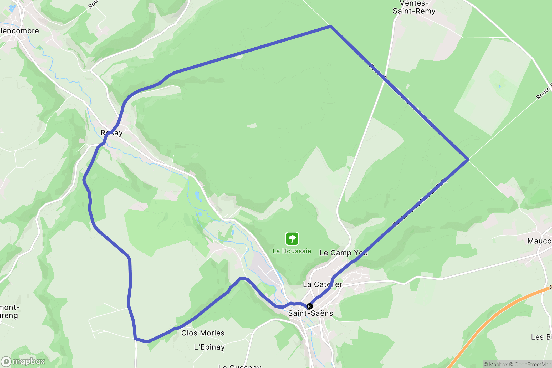 Saint-Saëns: routekaart voor buitenactiviteiten - France
