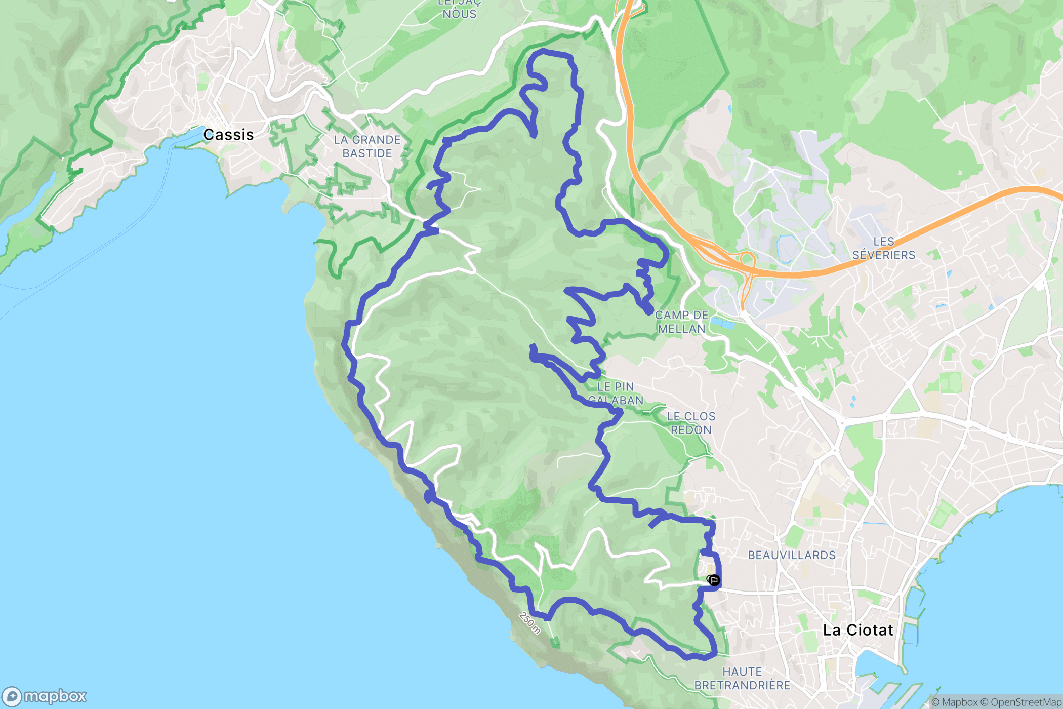 La Ciotat: routekaart voor buitenactiviteiten - France