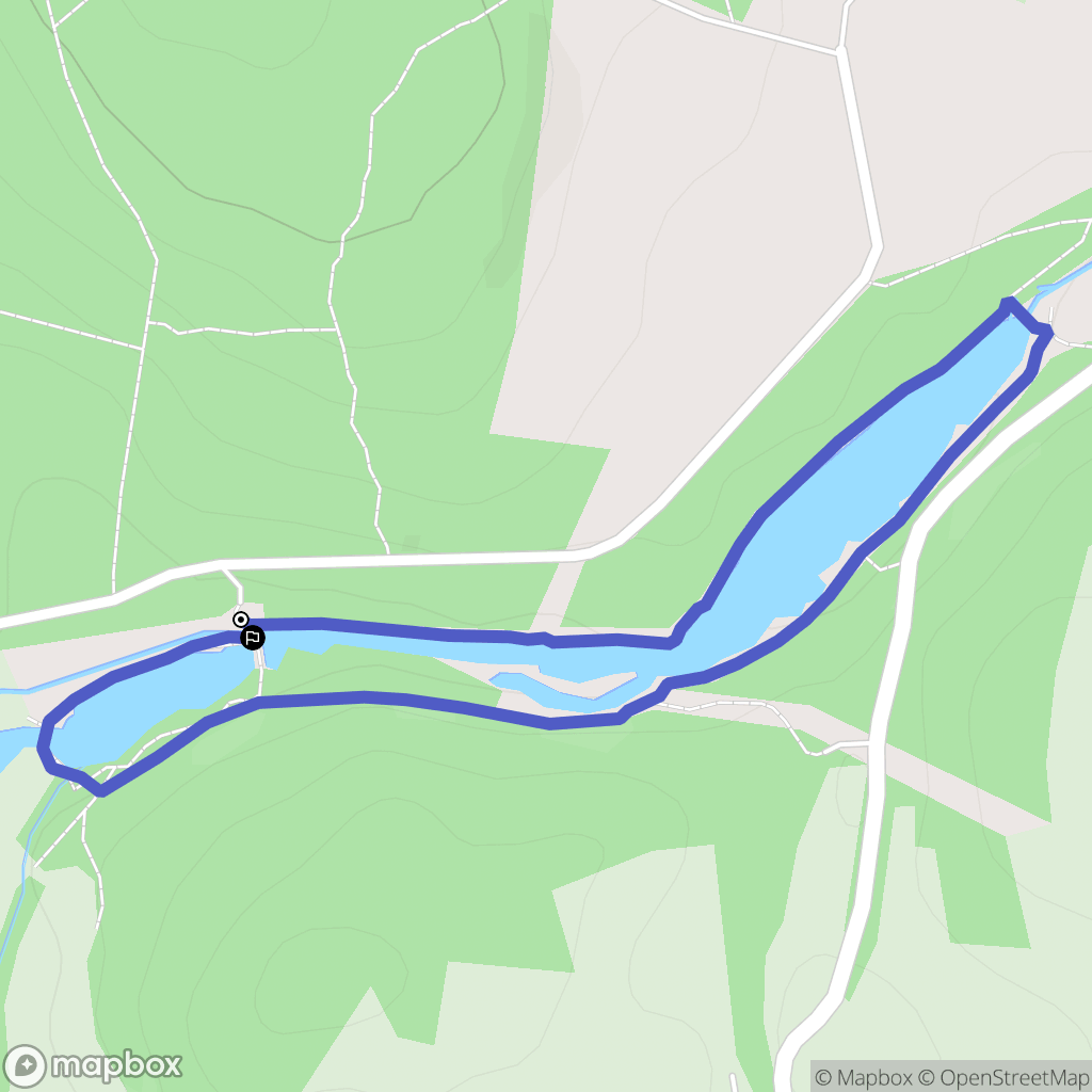 Raynans : carte du parcours de randonnée - France
