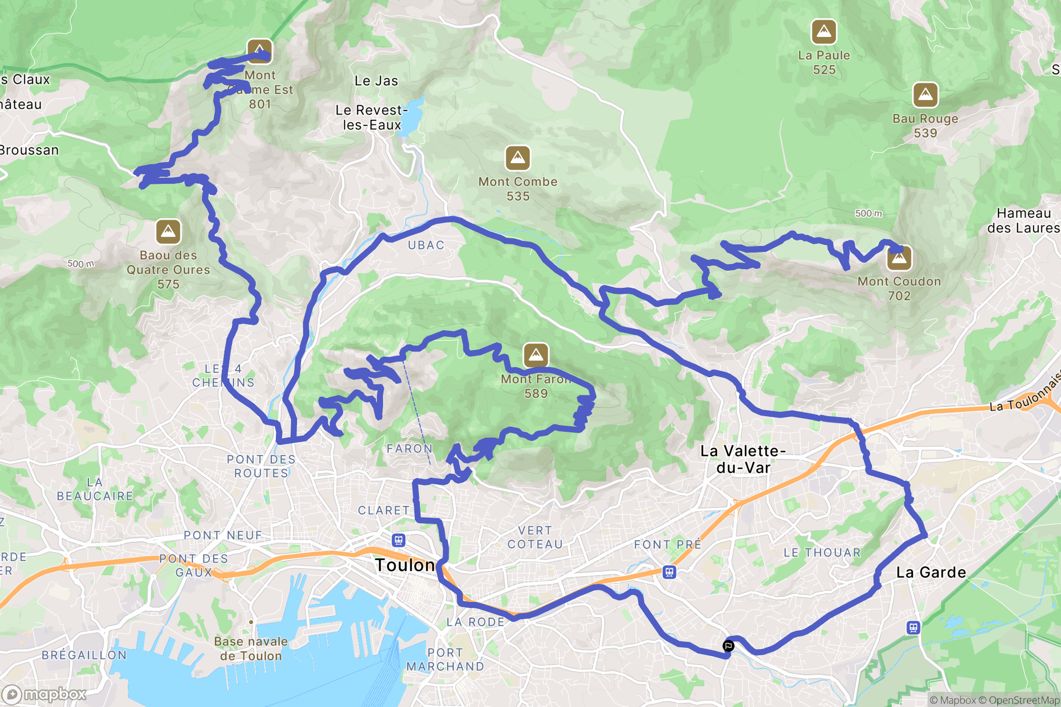 Toulon: routekaart voor buitenactiviteiten - France