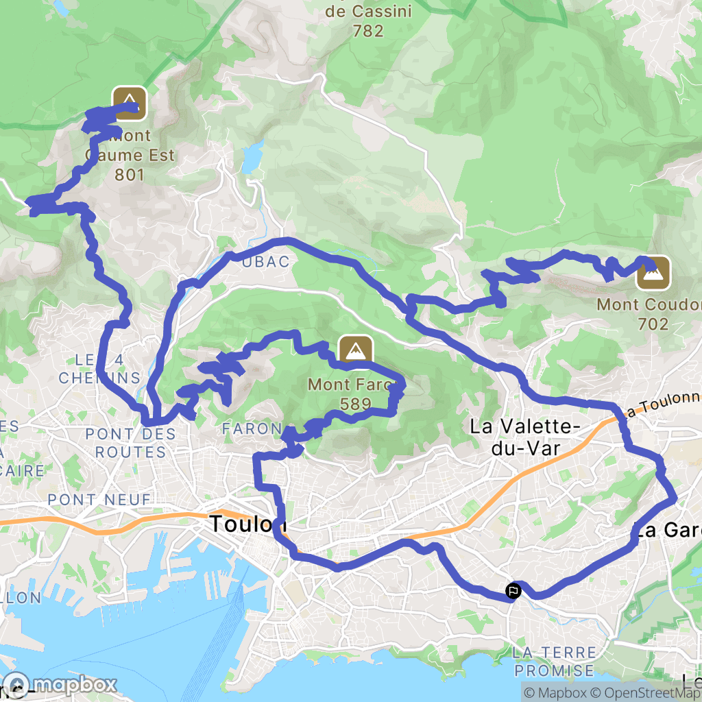 Toulon: routekaart voor buitenactiviteiten - France