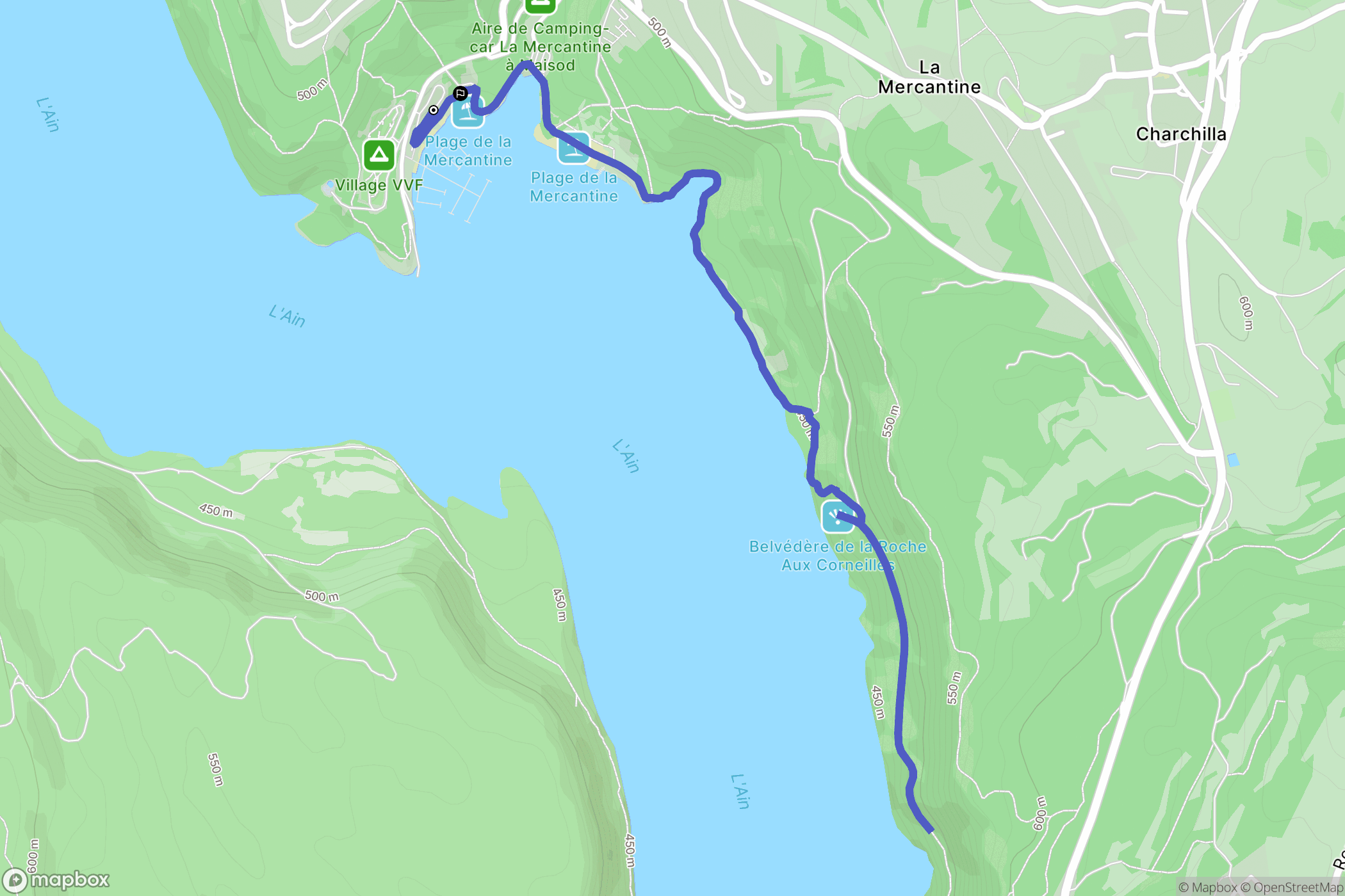 Maisod: routekaart voor buitenactiviteiten - France