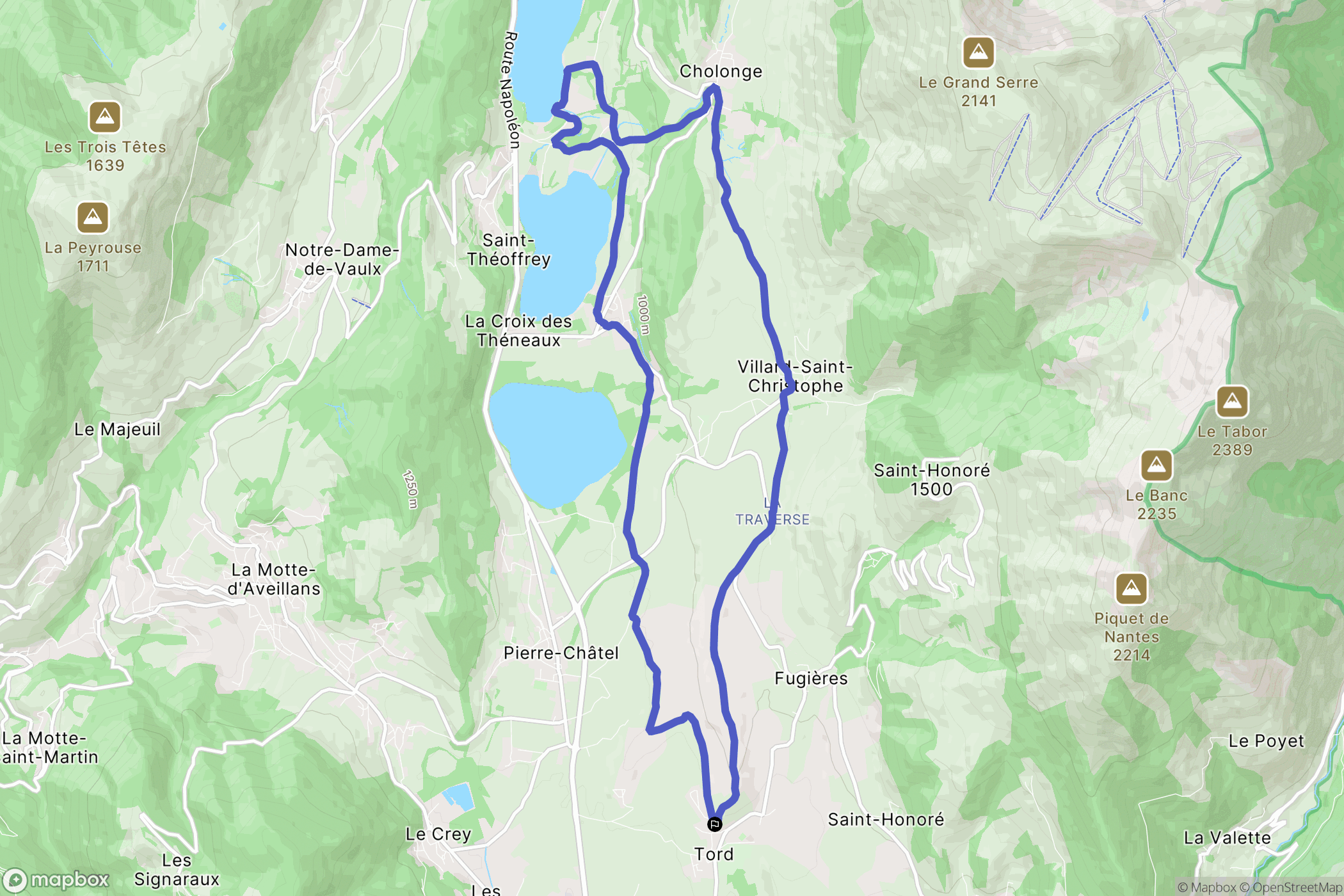 Saint-Honoré: routekaart voor buitenactiviteiten - France