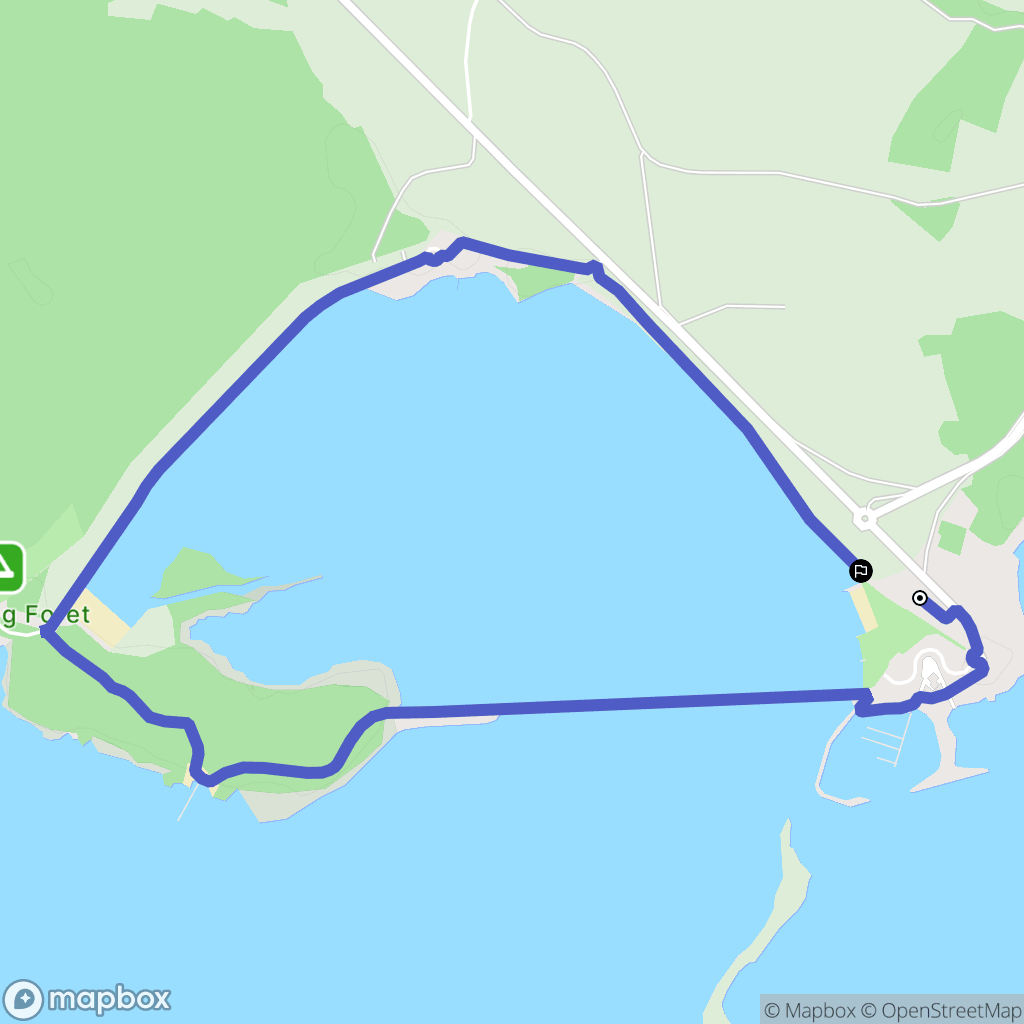 Sainte-Marie-du-Lac-Nuisement : carte du parcours de randonnée - France