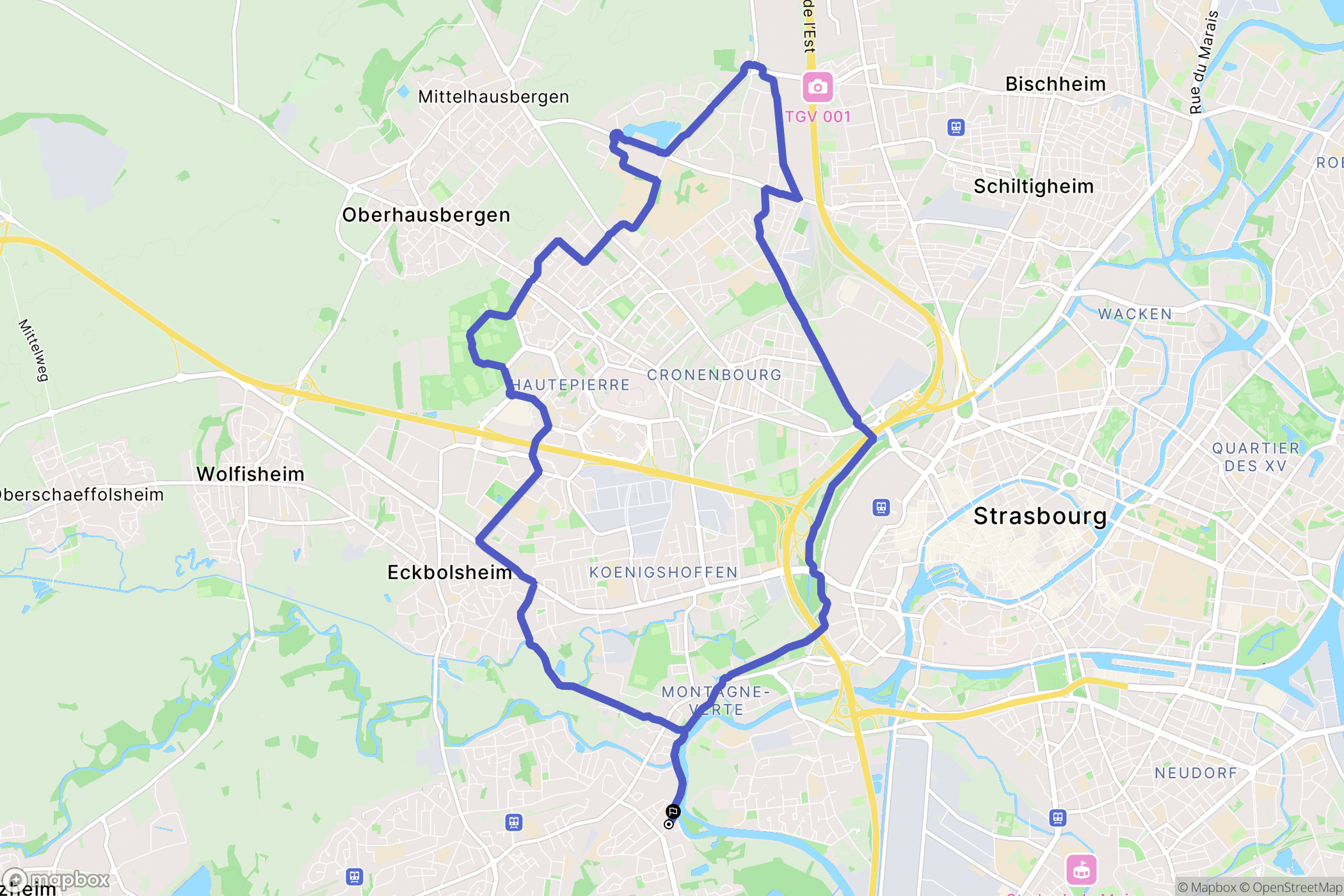 Strasbourg: routekaart voor buitenactiviteiten - France