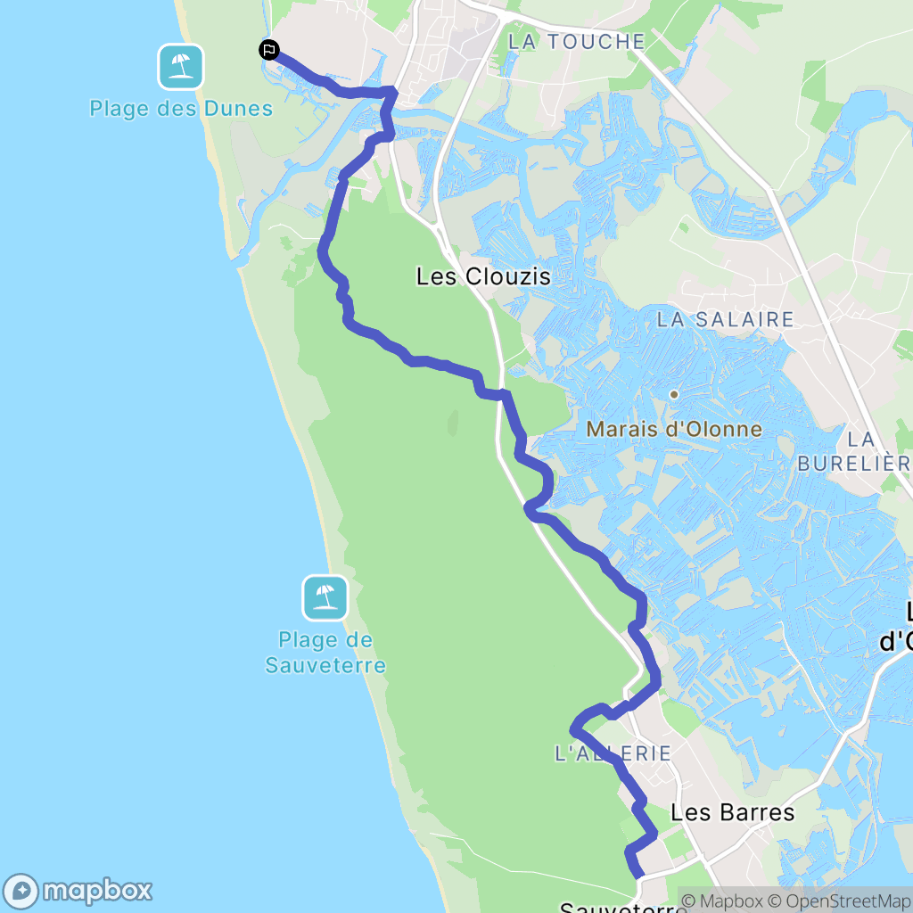 Brem-sur-Mer: routekaart voor buitenactiviteiten - France
