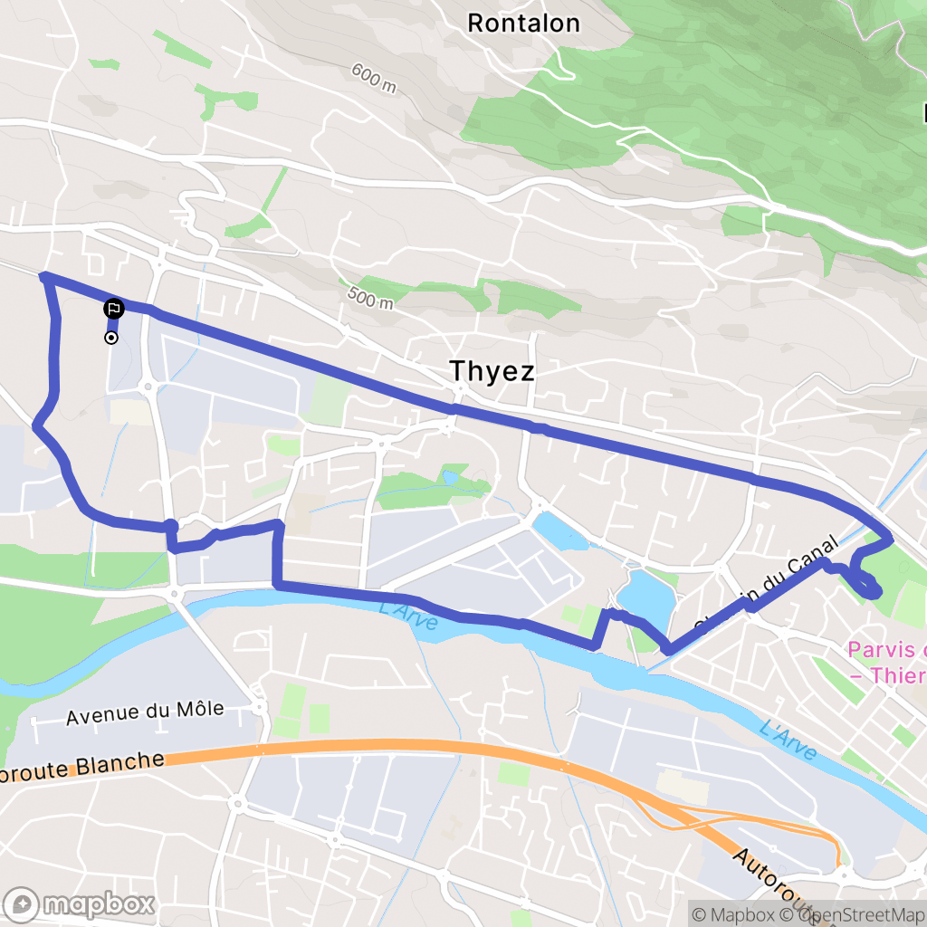 Thyez: routekaart voor buitenactiviteiten - France