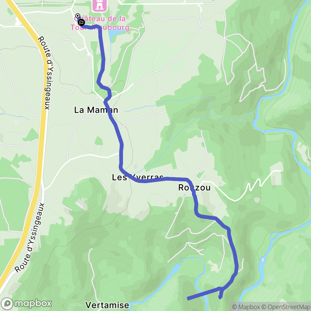 Saint-Maurice-de-Lignon: routekaart voor buitenactiviteiten - France