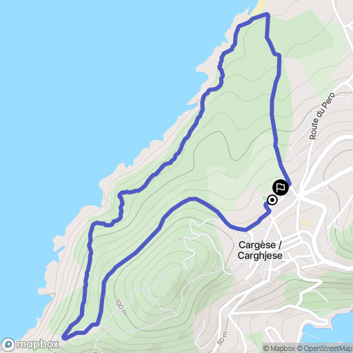 Cargèse: routekaart voor buitenactiviteiten - France