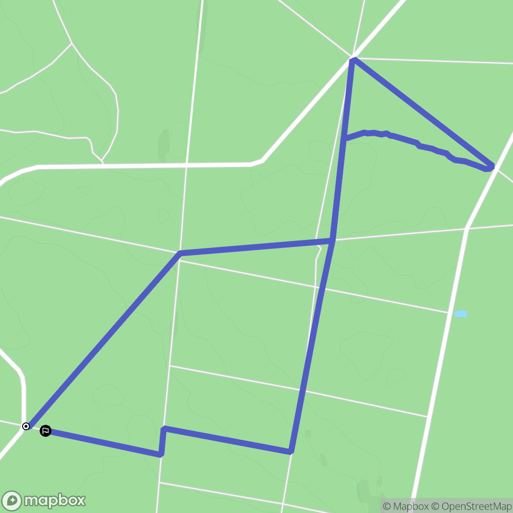 Vatteville-la-Rue : carte du parcours de randonnée - France