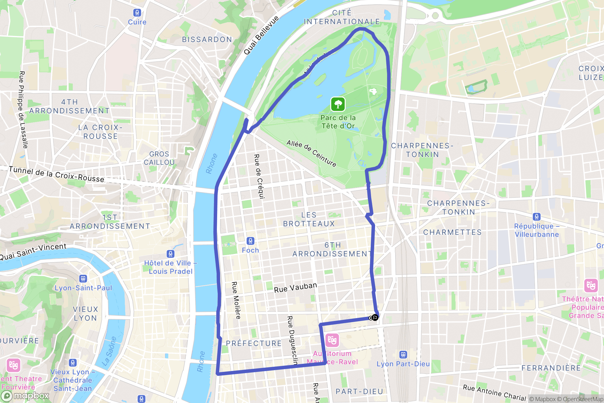 Lyon: routekaart voor buitenactiviteiten - France