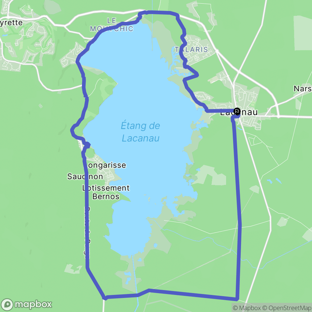 Lacanau: routekaart voor buitenactiviteiten - France