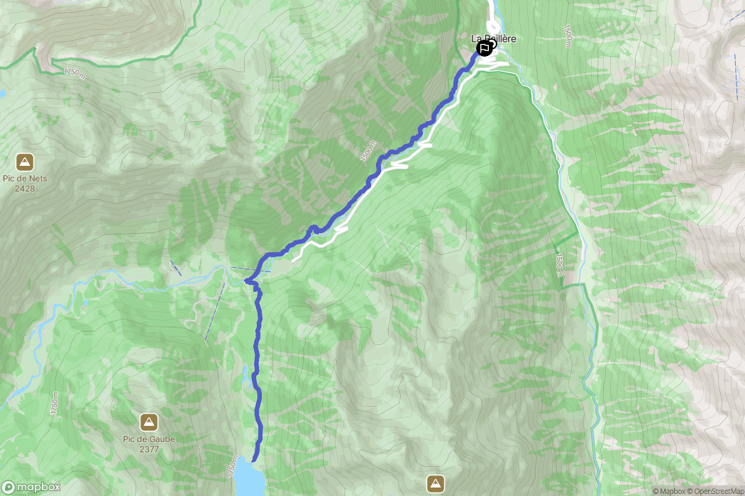 Cauterets: routekaart voor buitenactiviteiten - France