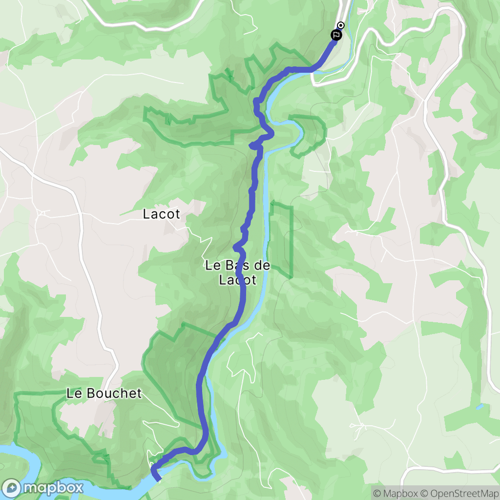 Châteauneuf-les-Bains: routekaart voor buitenactiviteiten - France