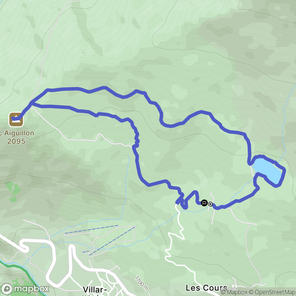 Villar-d'Arêne: routekaart voor buitenactiviteiten - France