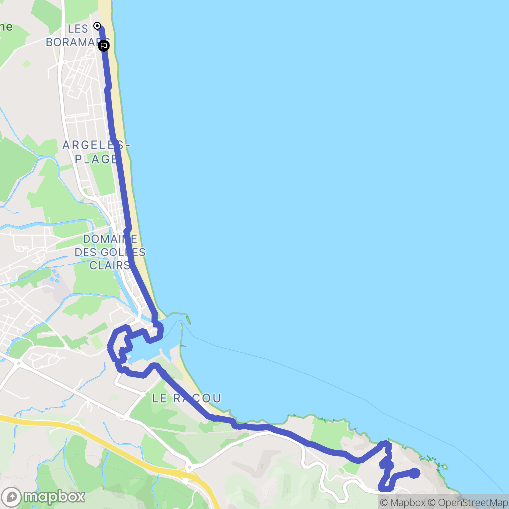 Argelès-sur-Mer: routekaart voor buitenactiviteiten - France