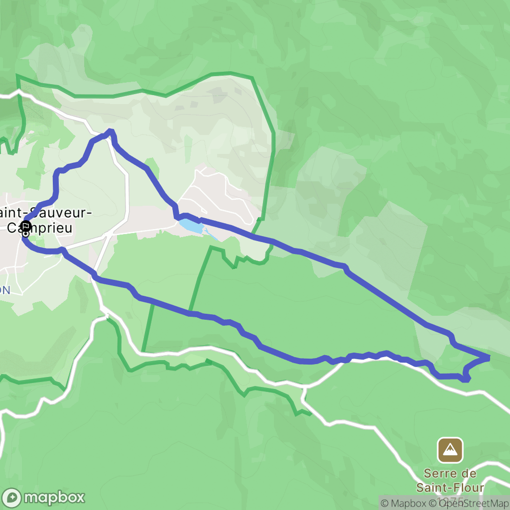 Saint-Sauveur-Camprieu: routekaart voor buitenactiviteiten - France