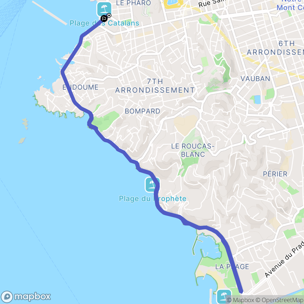Marseille: routekaart voor buitenactiviteiten - France