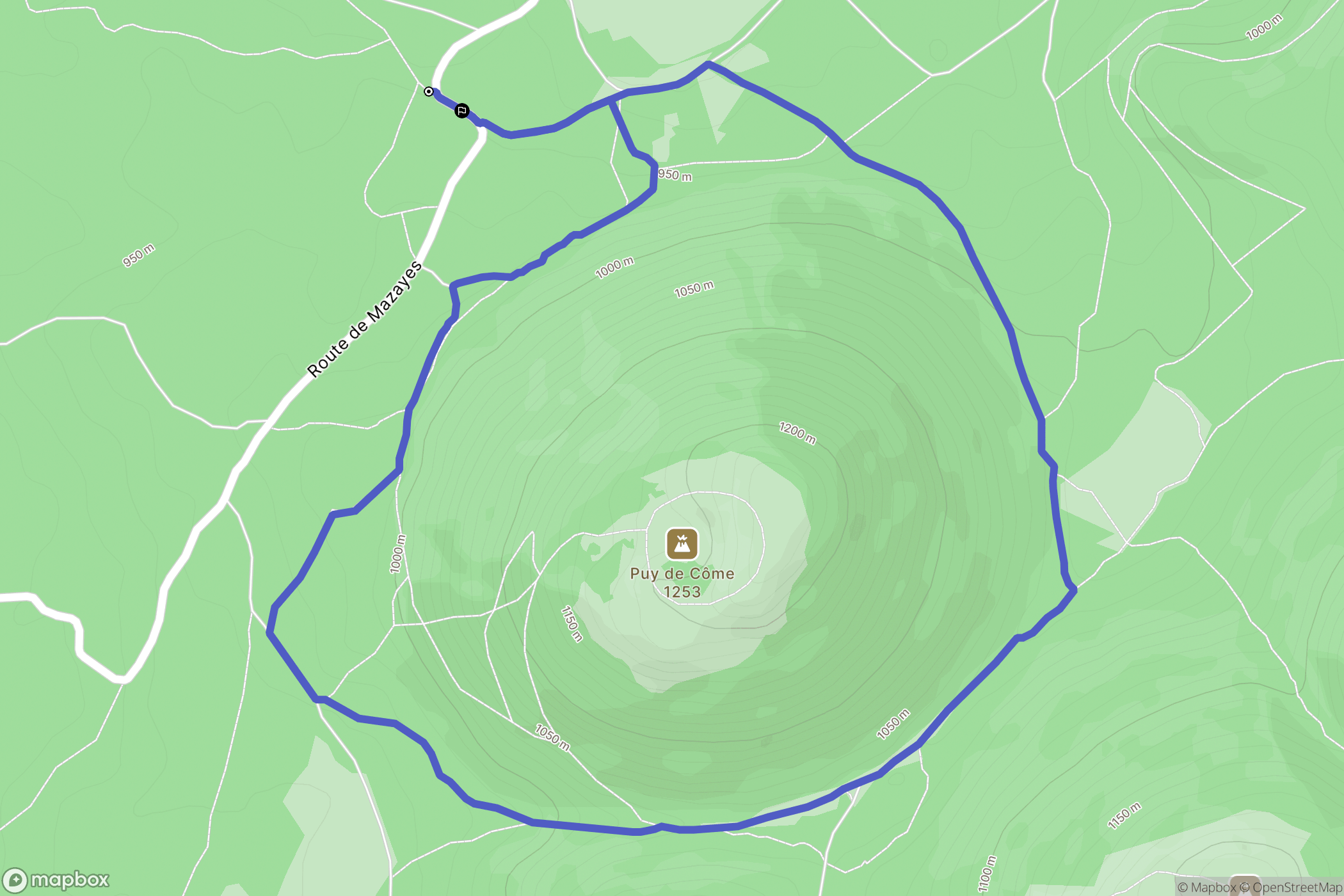 Saint-Ours: routekaart voor buitenactiviteiten - France