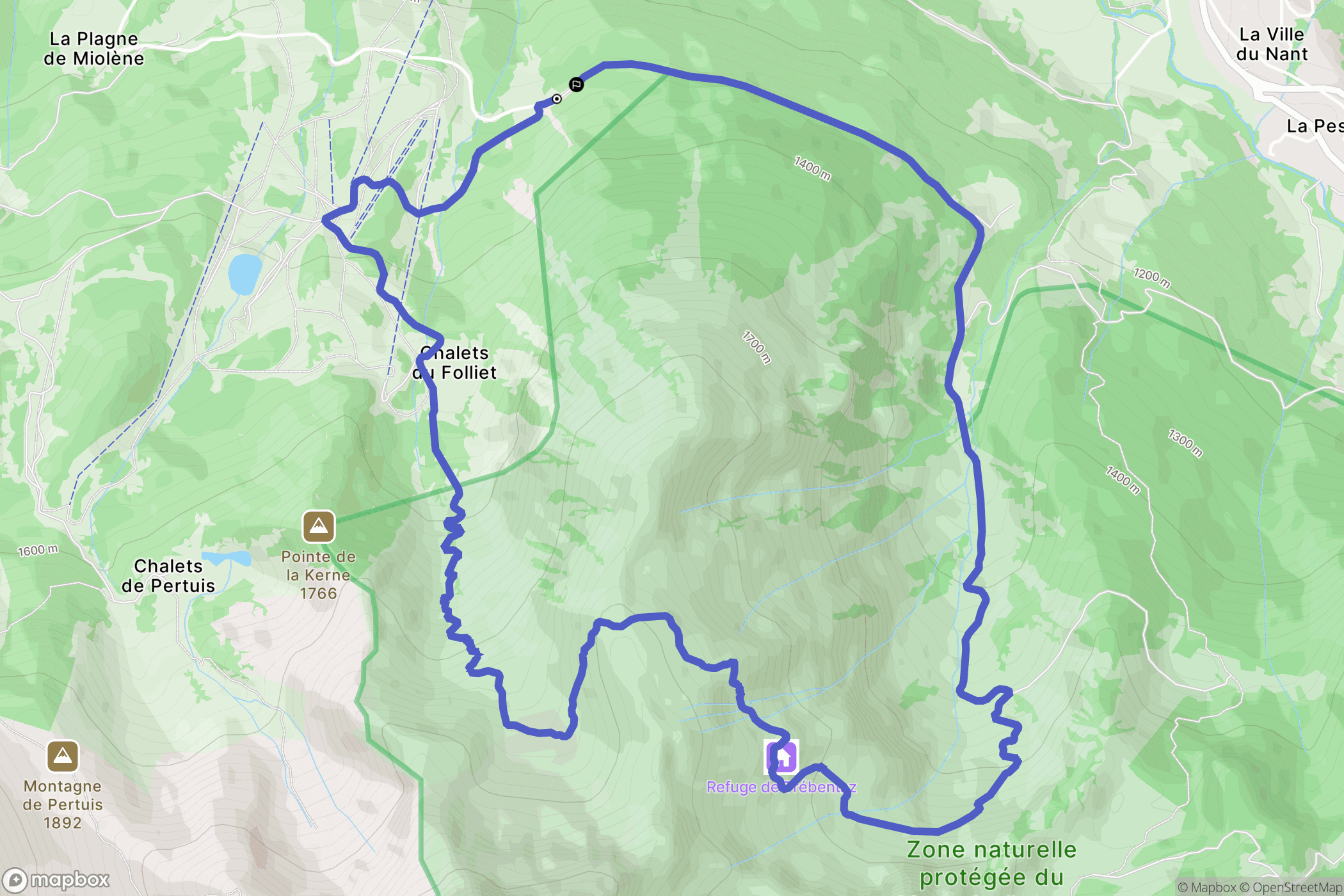 La Chapelle-d'Abondance: routekaart voor buitenactiviteiten - France